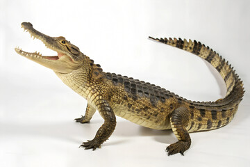 Fototapeta premium Close Up Crocodile. 