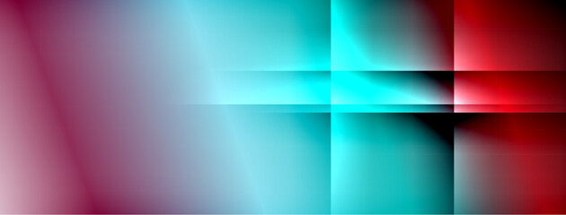 Obraz premium Colorful gradient with lines made of shadow and light. Creative background