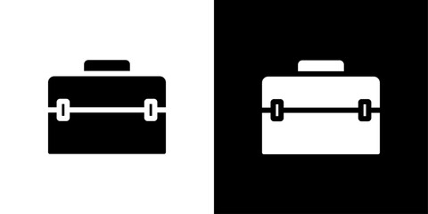 Briefcase icon Art design illustration