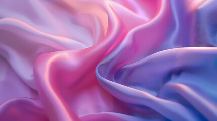 Obraz premium Abstract Purple Pink Silk Fabric Background Illustration