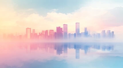 Fototapeta premium Urban serenity