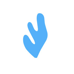 Fototapeta premium abstract naive shape