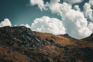 Mountains and Clouds