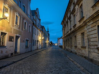 old Vidnava city in Czech republic