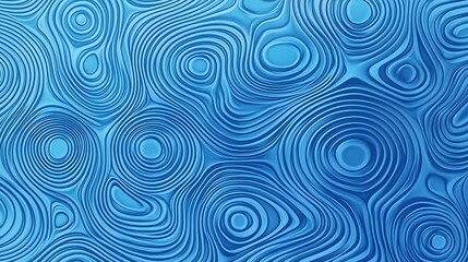 Obraz premium Fluid abstract design digital art contemporary style blue tones graphic elements modern aesthetic for creativity