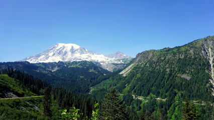 Fototapeta premium Mt. Rainier National Park Washington State