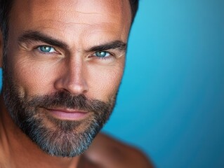 Obraz premium Rugged Bearded Man