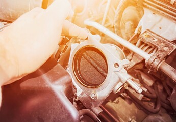 carbon deposits damage a throttle body blade and it is covered with dirt and carbon, which impairs...