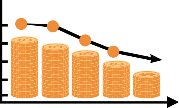 Decreased Investment Icon