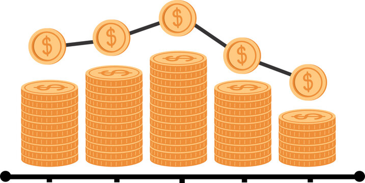 Decreased Investment Icon