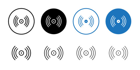 Sensor icon Art design illustration