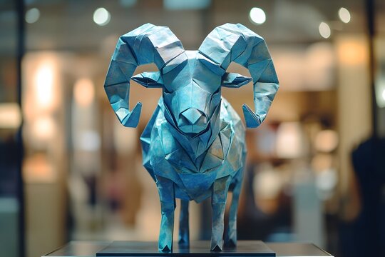 Intricate origami that requires a lot of effort can turn ordinary paper into beautiful artwork that can be displayed on a stand in a gallery. (Aries for those born between March 21 – April 19)