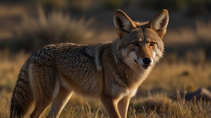 Obraz premium Coyote ,THIS IS AI IMAGE