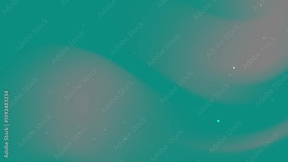 Poster abstract teal and gray gradient background with subtle speckles and spectrum scan