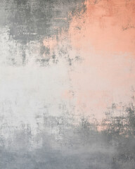 Fototapeta premium Elegantly blended light grey and peach concrete surface for modern design applications
