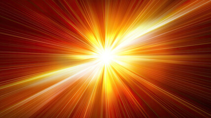 Fototapeta premium Vibrant radial gradient with glowing yellow center radiating light