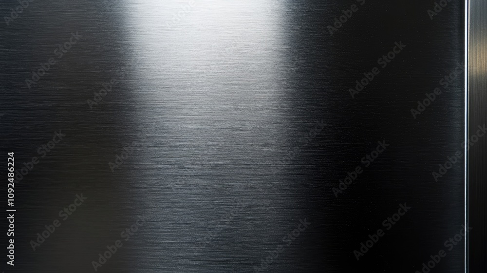 Aufkleber smooth and shiny metallic surface with reflective texture ideal for backgrounds in design projects a