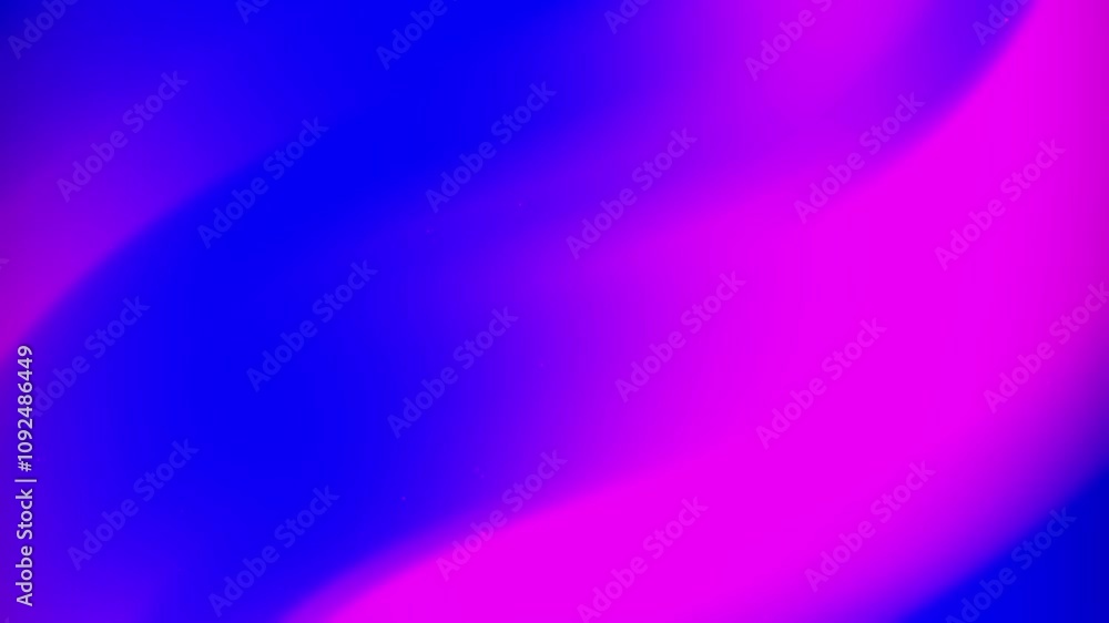 Poster abstract gradient background of vivid blue and pink hues with spectrum scan