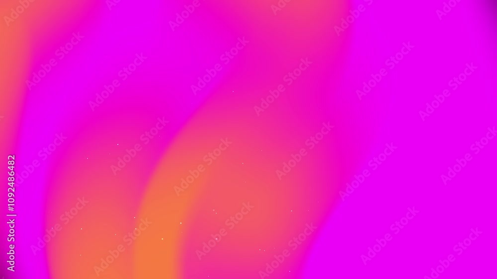 Poster abstract gradient background of pink and orange hues with spectrum scan