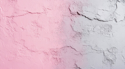 Obraz premium Matte concrete surface with light grey and pink gradients for modern design applications