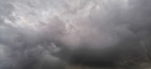 Fototapeta premium Cloudy sky ,before rain 