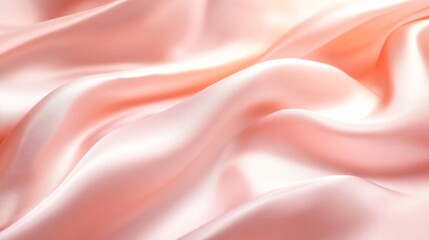 Obraz premium Radiant Elegance - Pastel Pink and Peach Luxury Beauty Background with Soft Shadows and Reflections