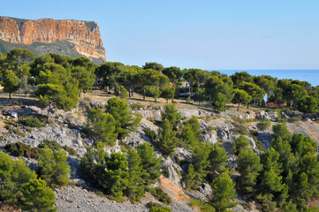 Fototapeta premium Cap Canailmle à Cassis