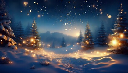 Obraz premium Christmas background