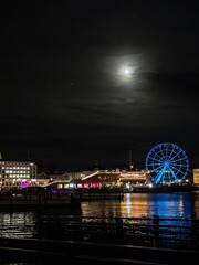 Obraz premium night view of the city