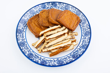 Specialty food of You County, Hunan, China - Dried tofu