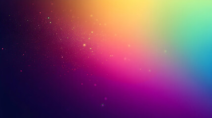 Obraz premium Abstract Colorful Background with Glowing Particles and Gradient
