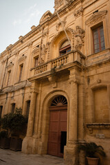 Obraz premium Historisches Gebäude in Mdina