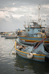Fototapeta premium Boote in Marsaxlokk