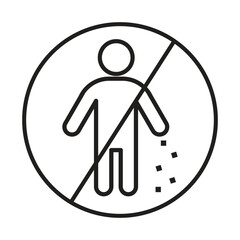 trash icon vector on white background