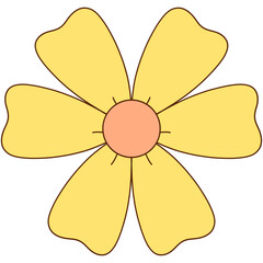 yellow flower decoration