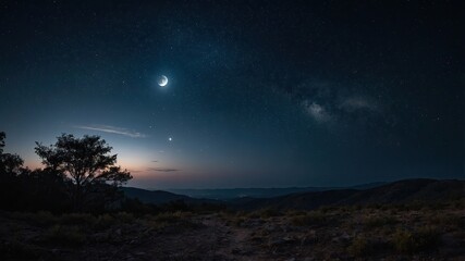 Fototapeta premium sky with stars