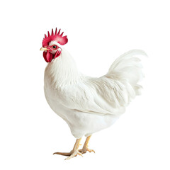 Fototapeta premium A Rooster on isolated transparent background