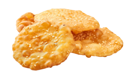 Dahi Puri isolated on transparent background, PNG