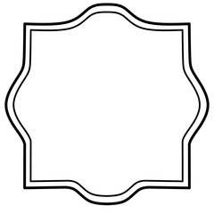 blank retro vintage badges and labels vector