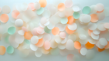 Obraz premium New Year Celebration Asset Colorful Paper Confetti Indoor Environment Abstract Viewpoint Festive Concept