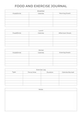 Self Care Planner Pages Daily, Weekly, and Monthly Wellness Planning Notebook for Personal Growth and Balanced Lifestyle Tracking, Planner Sheet Design Template 