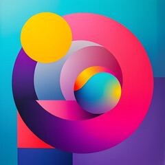 Obraz premium abstract colorful background