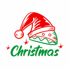 Naklejka premium Colorful Christmas Elements for Festive Holiday Projects and Decorations