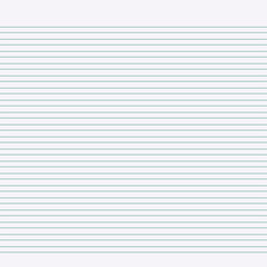 Obraz premium Grid paper. Abstract striped background with color horizontal lines. Geometric pattern for school, wallpaper, textures, notebook. Lined paper blank isolated on transparent background.