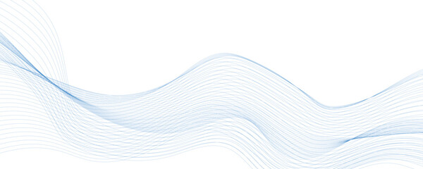 Abstract vector blur wavy lines background.