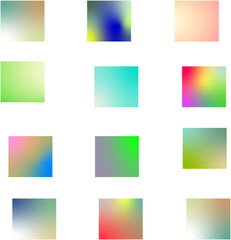 Naklejka premium set of colorful buttons