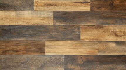 Obraz premium Rustic Wooden Wall Panels Close Up Image
