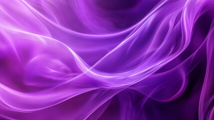 Obraz premium Abstract Bright Purple Shine and Flowing Wave Design for Elegant and Modern Artistic Background