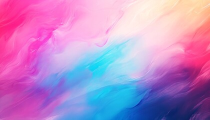Obraz premium Soft Watercolor Backgrounds with Blurred Brushstrokes in Pastel Shades
