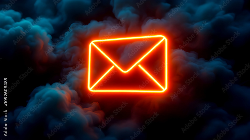 Aufkleber the fake text message phishing from scammer concept. system hacked red warning alert and email hack 